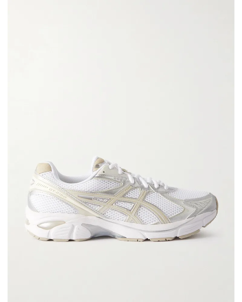 Asics Sneakers in mesh, pelle metallizzata e materiale sintetico GT-2160 Bianco