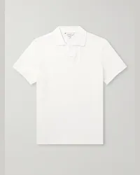 Club Monaco Polo in cotone piqué stretch Johnny Bianco