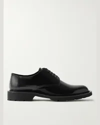 Saint Laurent Scarpe derby in pelle Nero