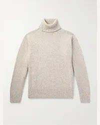 Ralph Lauren Pullover a collo alto in misto lana Neutri