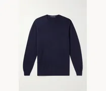 Pullover in cashmere slim-fit