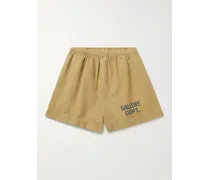 Shorts a gamba dritta in jersey di cotone con logo stampato Zuma