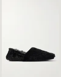 MR P. Slipper in shearling Nero