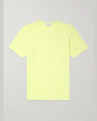 Gabriela Hearst T-shirt in jersey di cotone Bandeira Giallo