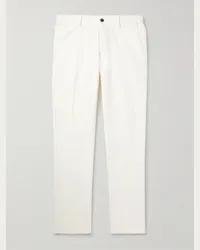 Incotex Pantaloni slim-fit in tricochino Neutri