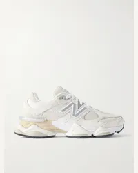 New Balance Sneakers in camoscio, pelle e mesh 9060 Neutri