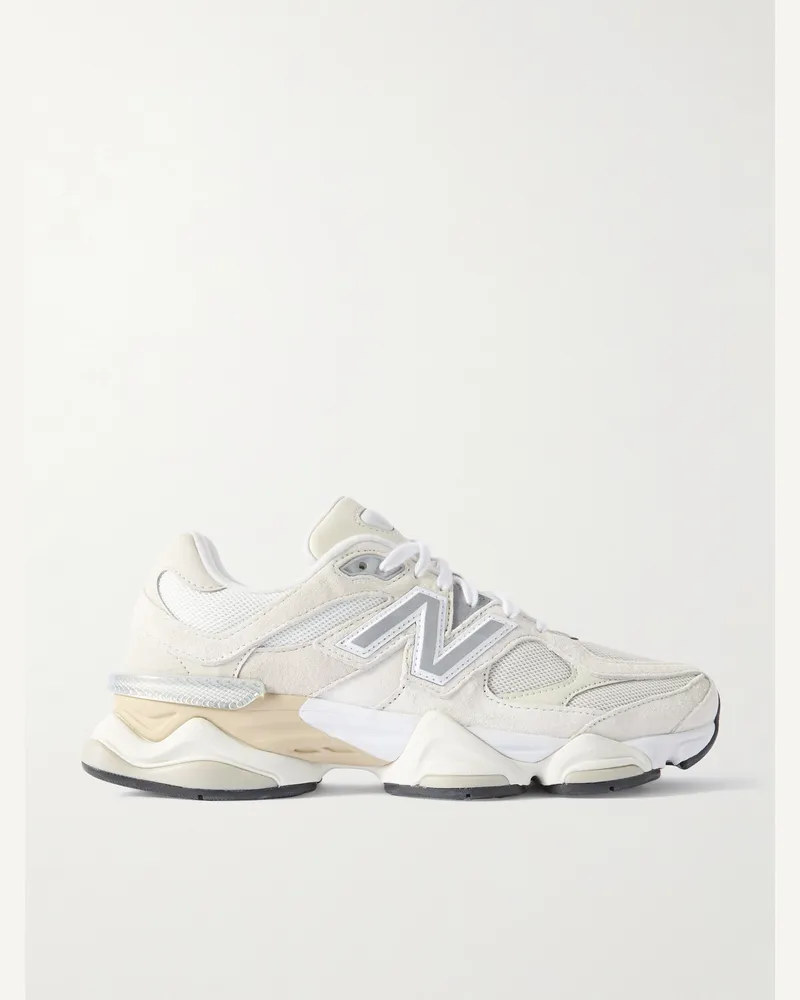 New Balance Sneakers in camoscio, pelle e mesh 9060 Neutri