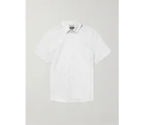 Camicia in misto cotone Supima® stampato Movement