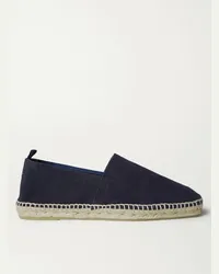 Castañer Espadrillas in pelle scamosciata Pablo Blu