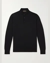 Loro Piana Polo in lana vergine Wish Nero