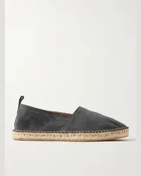 MR P. Espadrillas in camoscio George Grigio