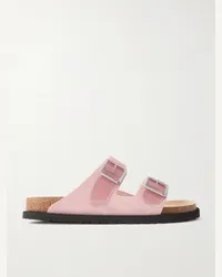 Birkenstock Sandali in camoscio e PVC Arizona Milky Rosa