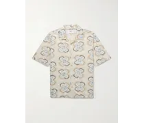 Camicia in misto cotone biologico e lyocell TENCEL™ stampato Ole 5210