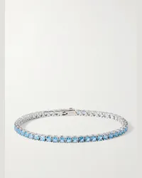 Hatton Labs Bracciale tennis in argento con zirconia cubica Argento