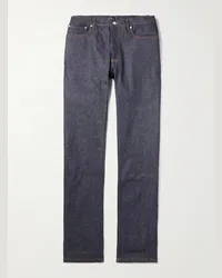 A.P.C. Jeans a gamba dritta Petit Standard Blu