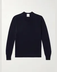 ALLUDE Pullover in cashmere Blu