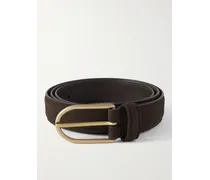 Cintura in camoscio, 3,5 cm