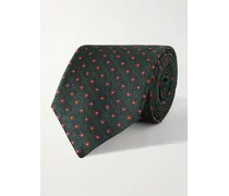 Cravatta in seta dobby, 8 cm