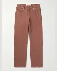 Séfr Jeans a gamba dritta Rosso