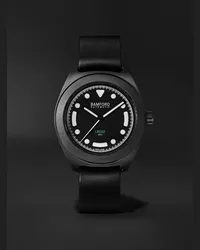 BWD Land Rover Orologio automatico in titanio con cinturino in gomma Limited Edition LR002, N. rif. LR002 Nero