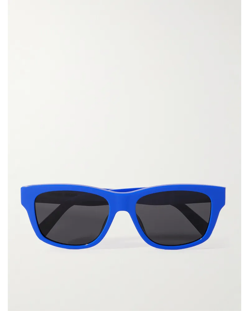 Celine Occhiali da sole in acetato con montatura D-frame CELINE Monochrome 05 Blu