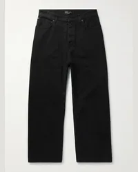 Balenciaga Jeans a gamba larga Nero