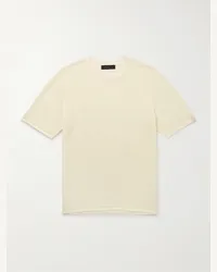 Rag & Bone T-shirt in cotone piqué Payton Neutri