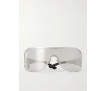 Occhiali da sole in acciaio inossidabile con montatura D-frame Auggi