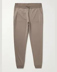 Loro Piana Pantaloni sportivi in lana vergine Wish® Renai Neutri