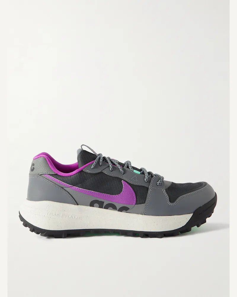 Nike Sneakers in mesh con finiturein gomma e camoscio ACG Lowcate Grigio