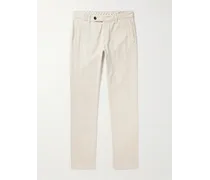 Pantaloni slim-fit in twill di misto cotone Winch2