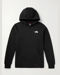 The North Face Felpa in jersey di cotone con cappuccio e logo Nero