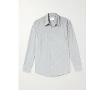 Throwing Fits Camicia in popeline di cotone a righe Quinsy 5973