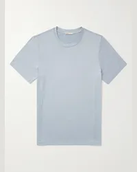 Onia T-shirt in jersey stretch UltraLite Everyday Blu