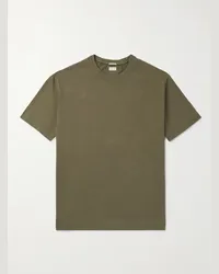 Massimo Alba T-shirt in jersey di cotone Nevis Verde