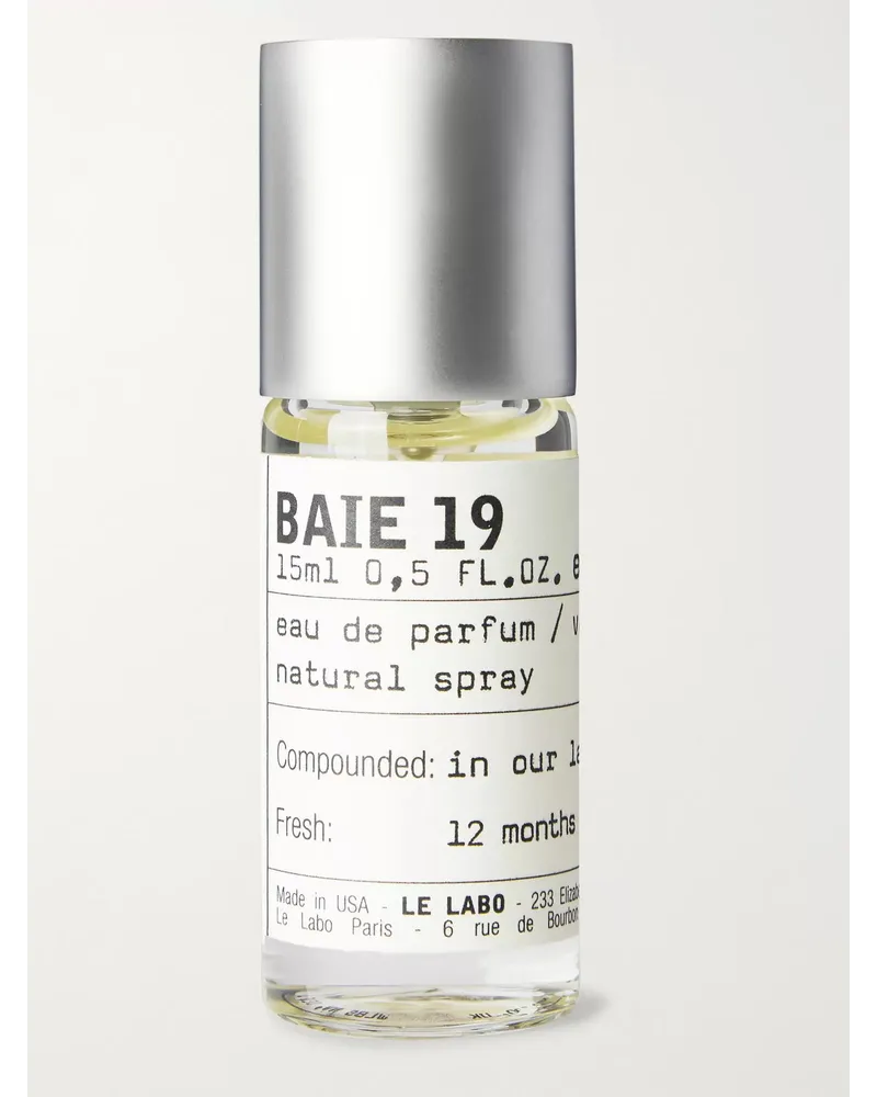 Le Labo Eau de Parfum Baie 19, 15 ml Incolore