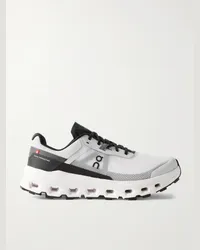 ON Running Sneakers in ripstop c finiture in gomma Cloudvista 2 Bianco