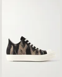 DRKSHDW by Rick Owens Sneakers in denim effetto scolorito Marrone