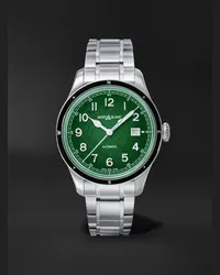 Montblanc Orologio automatico 41 mm in acciaio inossidabile 1858 0 Oxygen, N. rif. MB133269 Verde