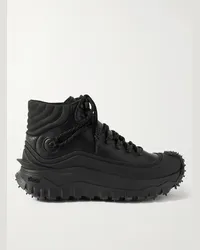 Moncler Scarponcini in pelle Trailgrip GTX Nero