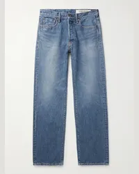 KAPITAL Jeans a gamba dritta Blu