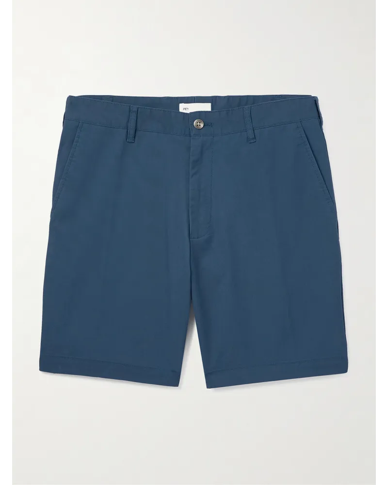 Peter Millar Shorts slim-fit a gamba dritta Crown Comfort Blu