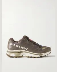 Salomon Sneakers in mesh con finiture in gomma XT4-OG Marrone