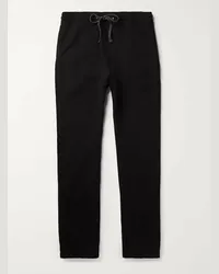 James Perse Loopback Supima Cotton-Jersey Sweatpants Nero