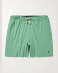 Ralph Lauren Shorts da mare medi a gamba dritta in tessuto riciclato Traveler Verde