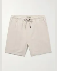 Onia Shorts a gamba dritta in misto lino e lyocell con coulisse Air Neutri