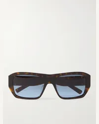 Givenchy Occhiali da sole in acetato tartarugato con montatura quadrata 4G Sun Tartarugato