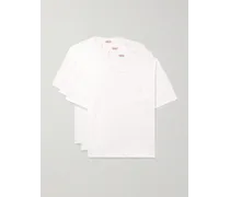 Confezione da tre T-shirt in jersey di misto cotone Sublig Jumbo