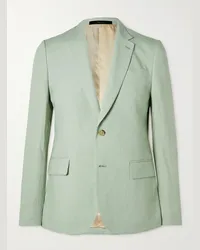 Paul Smith Giacca in lino Soho Verde