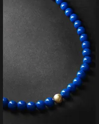 Lauren Rubinski Collana in argento e smalto Blu